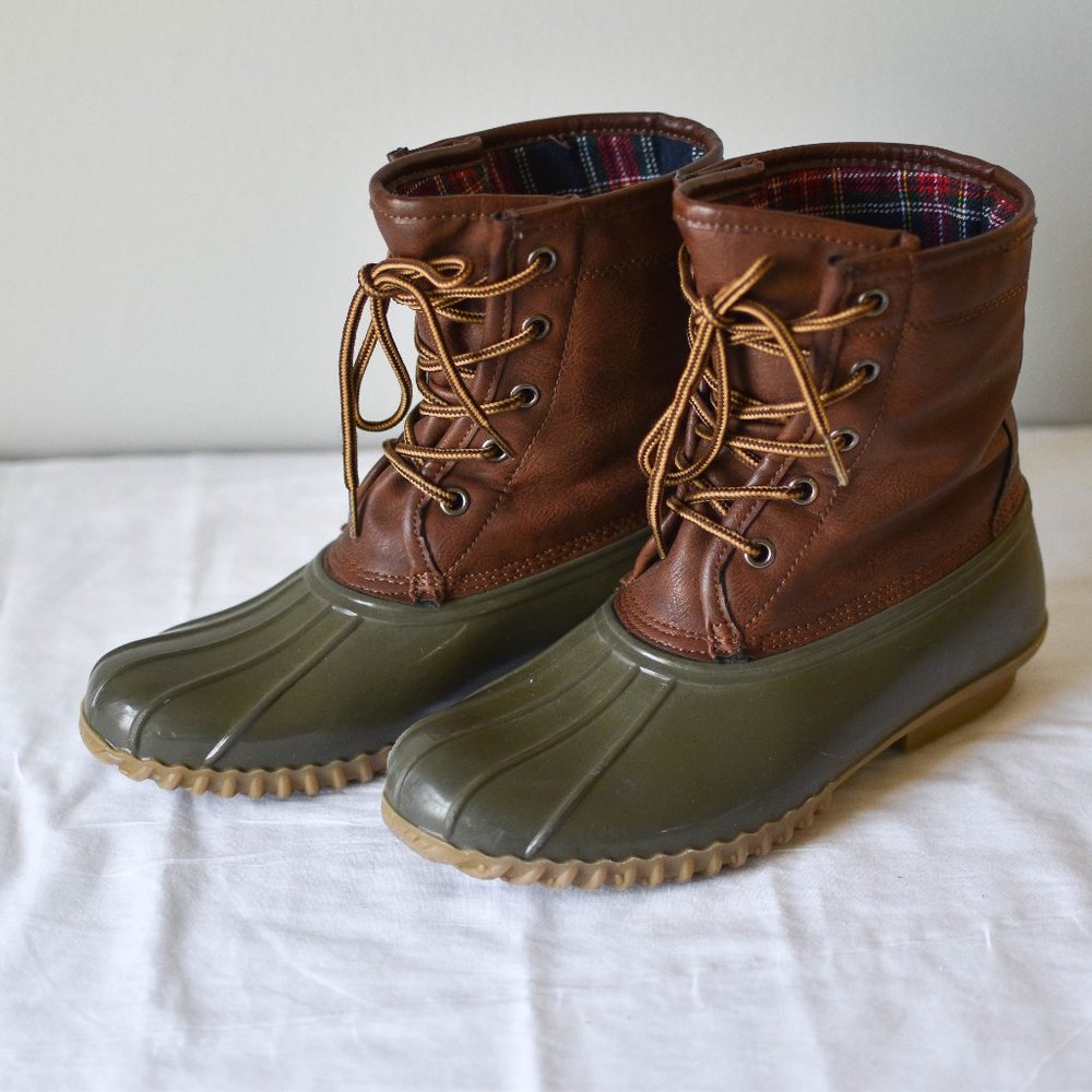 Duck Boot Rain/Snow Womens Size 7 - Picture 6 of 10